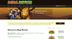 Desktop Screenshot of megamoolah.com